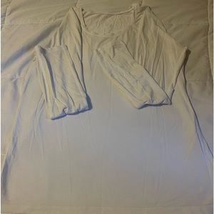 Lululemon white love tee long sleeve size 8